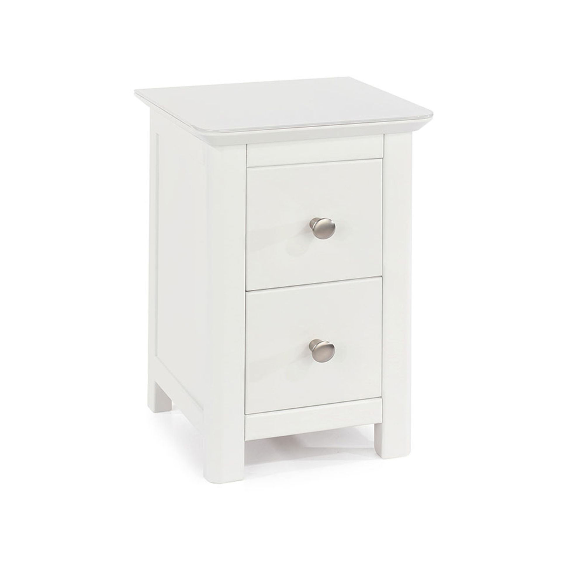 BOXED 2 DRAWER PETITE BEDSIDE TABLE RRP £119.99Condition ReportAppraisal Available on Request- All - Image 2 of 2