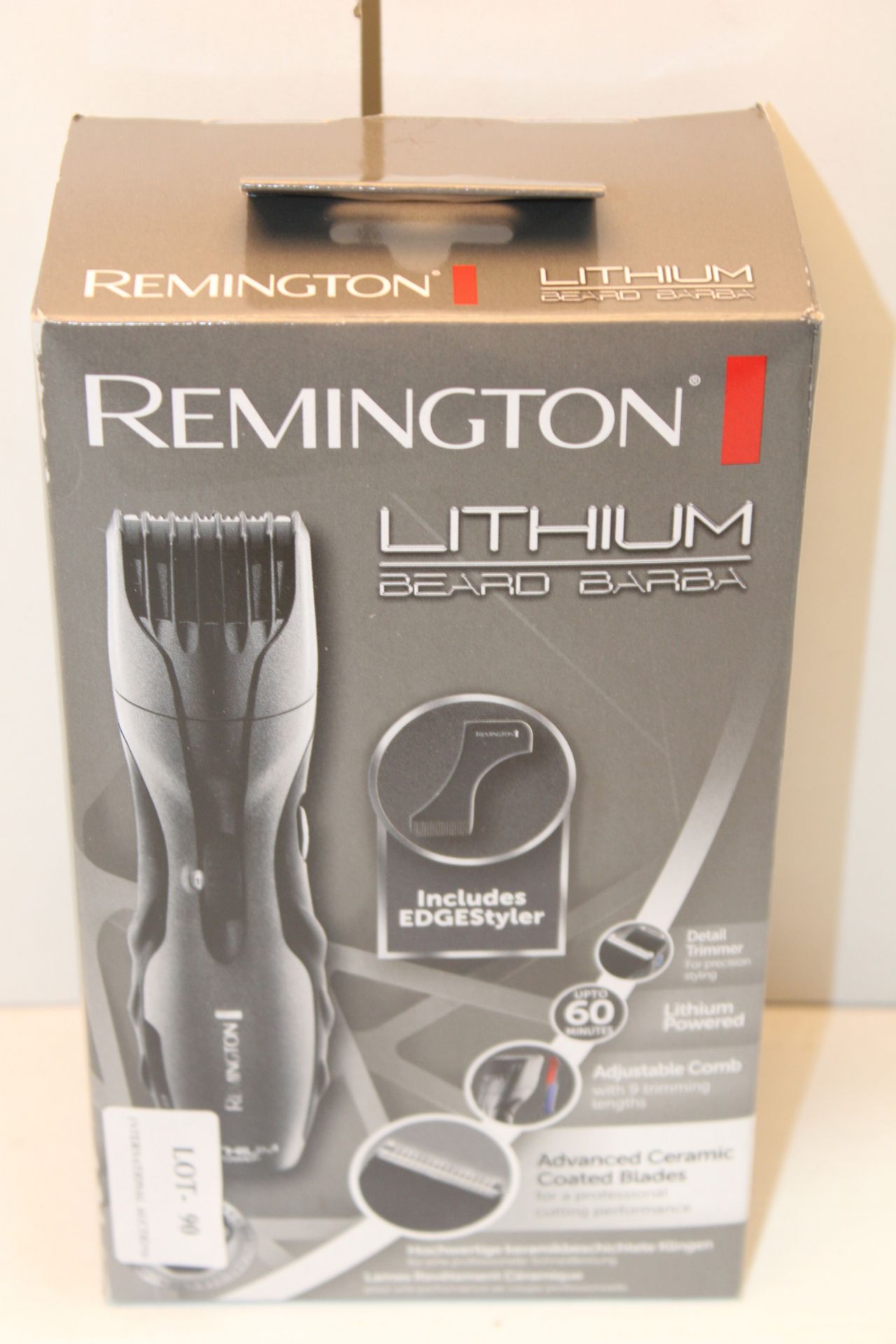 BOXED REMINGTON LITHIUM BEARD BARBA RRP £39.99Condition ReportAppraisal Available on Request- All