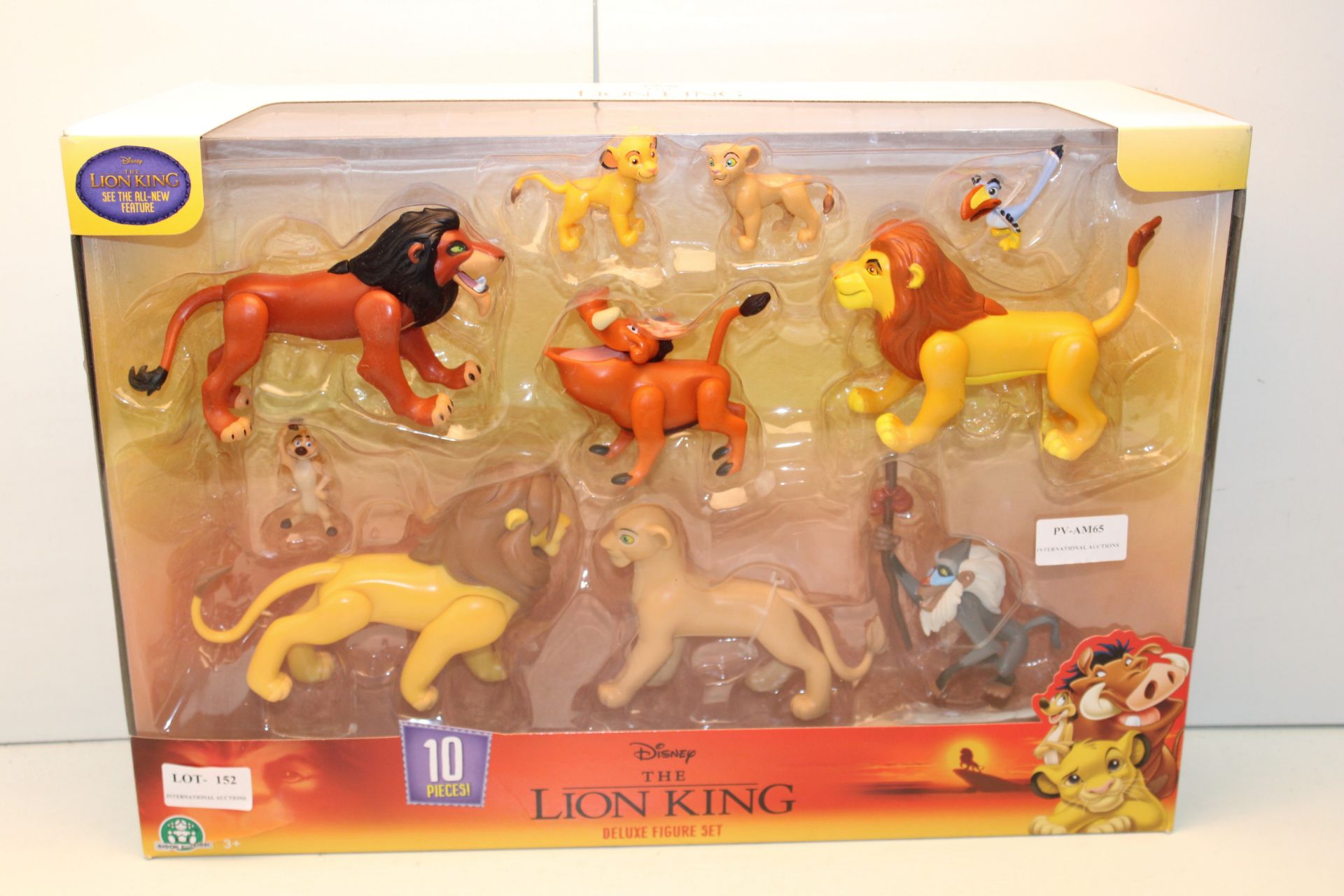 LION KING DELUX FIGURE SET RRP £37.50Condition ReportAppraisal Available on Request- All Items are