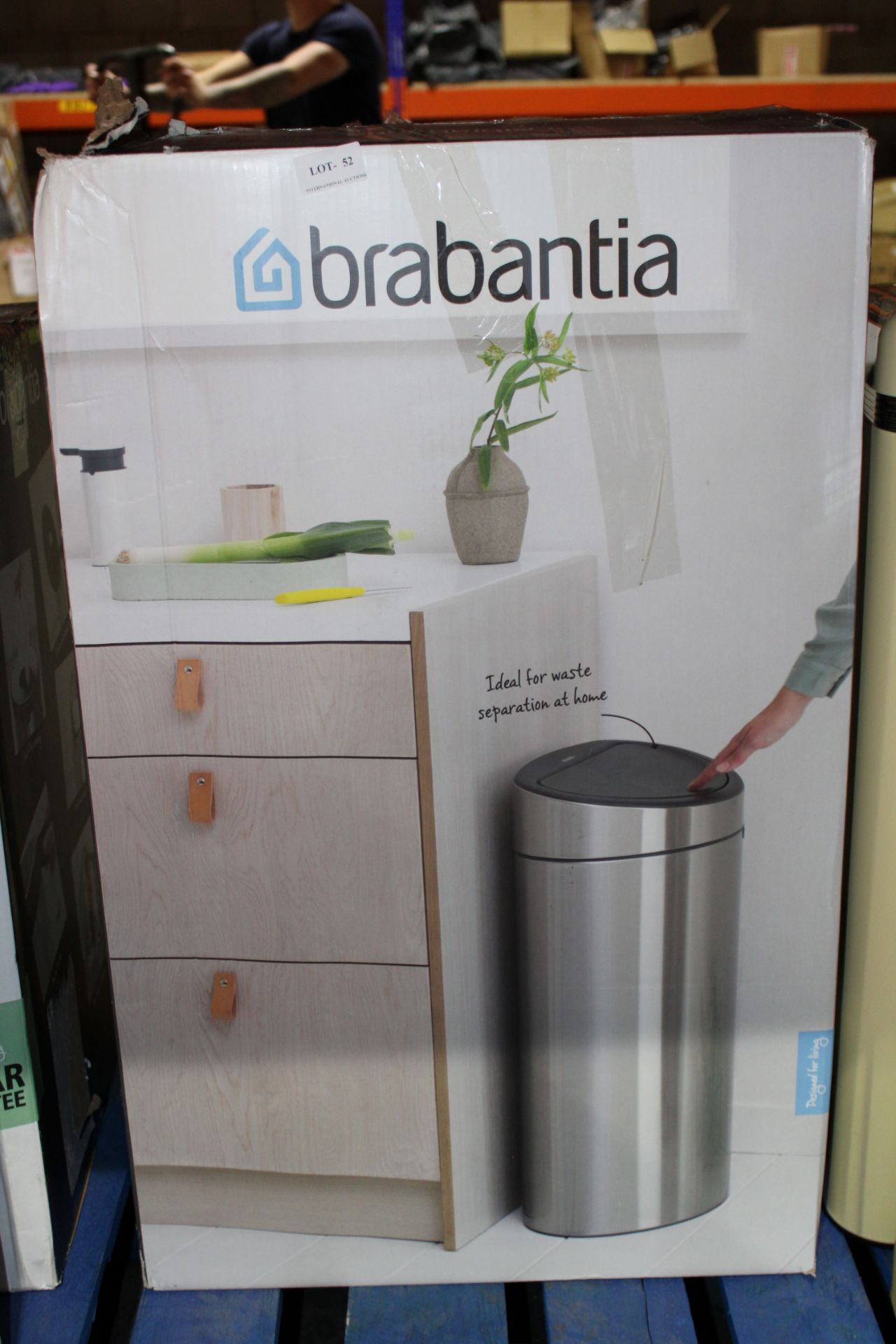 BRABANTIA BIN RRP 359.99Condition ReportAppraisal Available on Request- All Items are Unchecked/