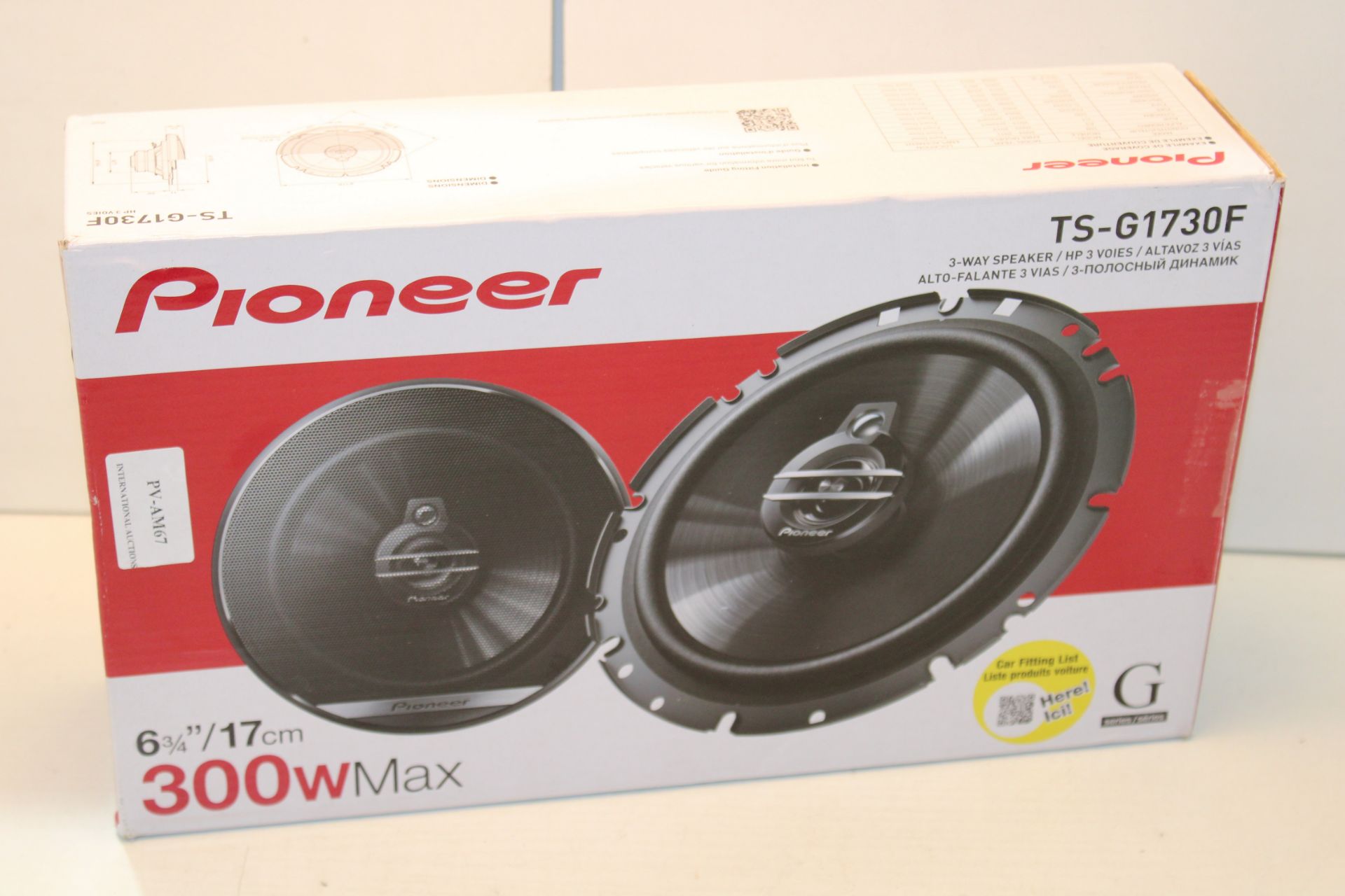 PIONEER 17CM 300W MAX 3 WAY CAR SPEAKER RRP £44.99Condition ReportAppraisal Available on Request- - Image 2 of 2