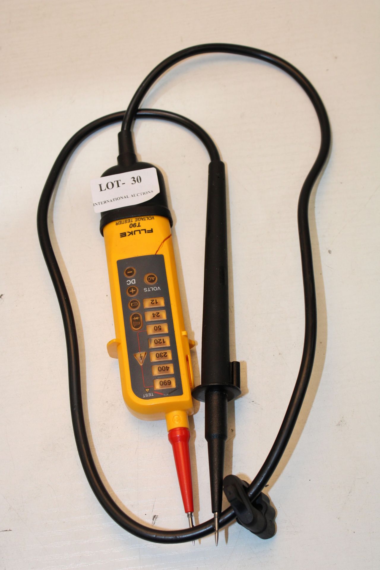 UNBOXED FLUKE T90 VOLTAGE TESTER RRP £43Condition ReportAppraisal Available on Request- All Items