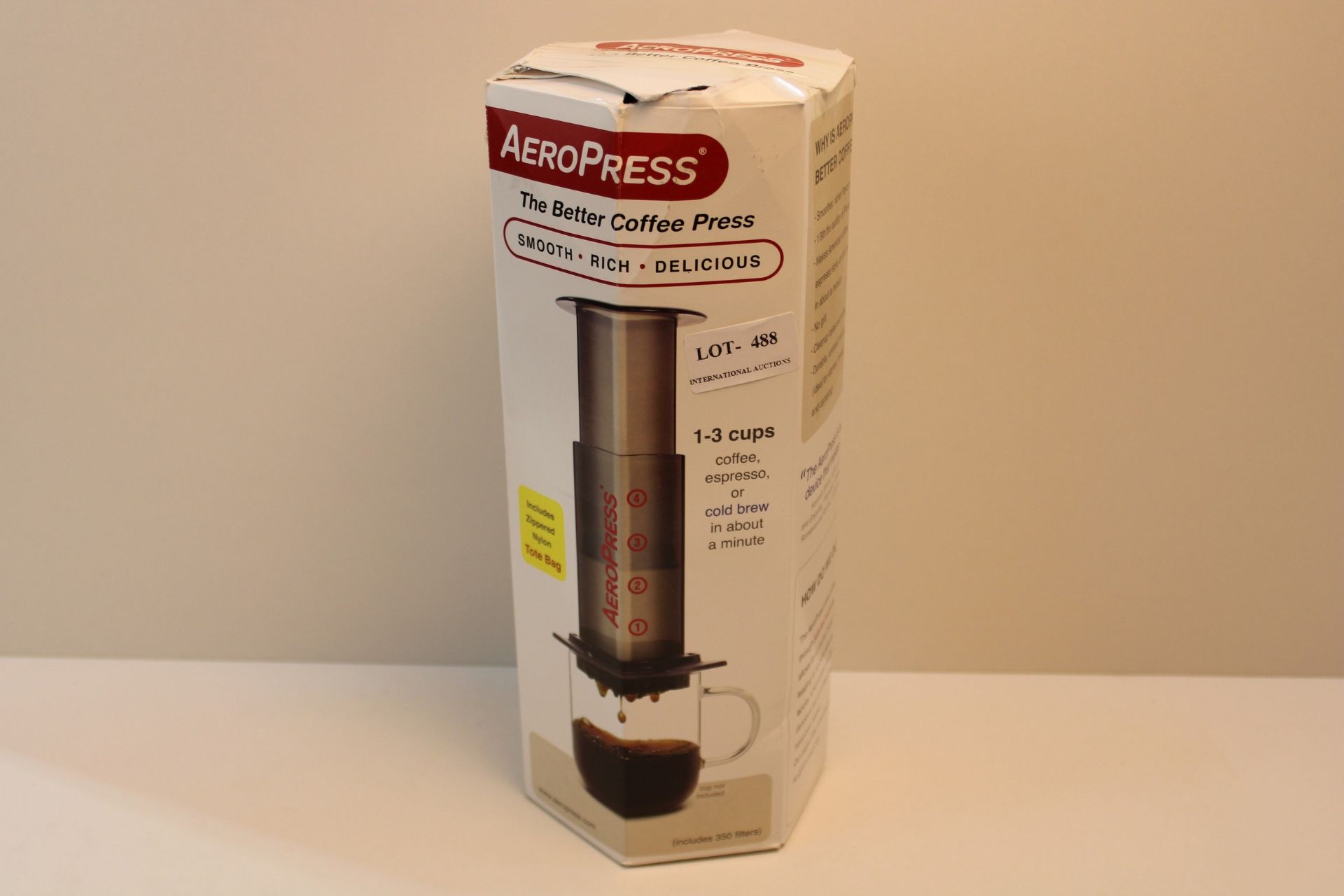 AEROPRESS COFFEE PRESS RRP £35Condition ReportAppraisal Available on Request- All Items are