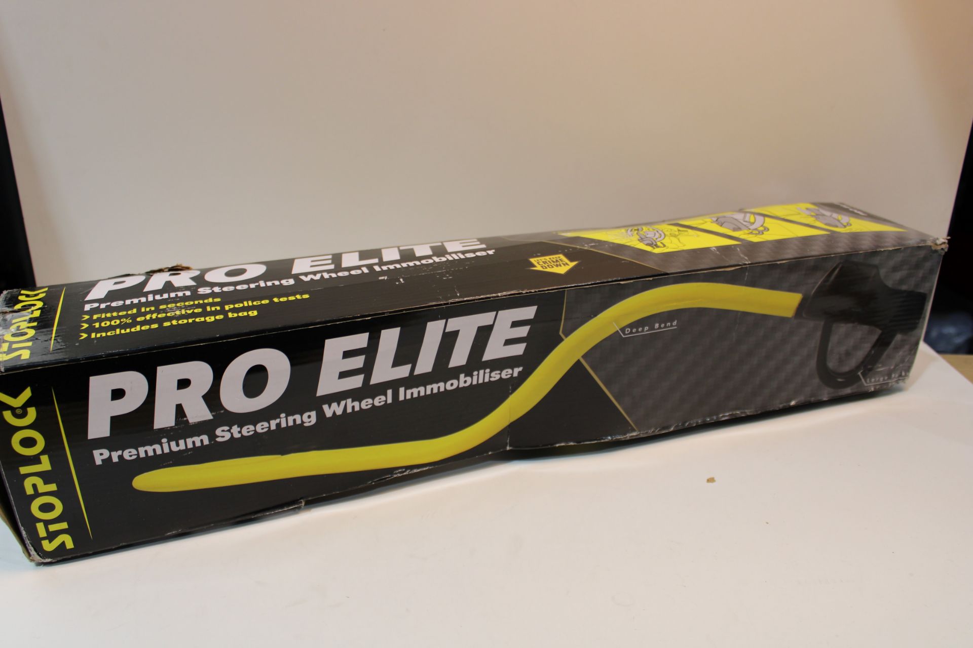 PRO ELITE STEERING WHEEL IMMOBILISER RRP £45Condition ReportAppraisal Available on Request- All