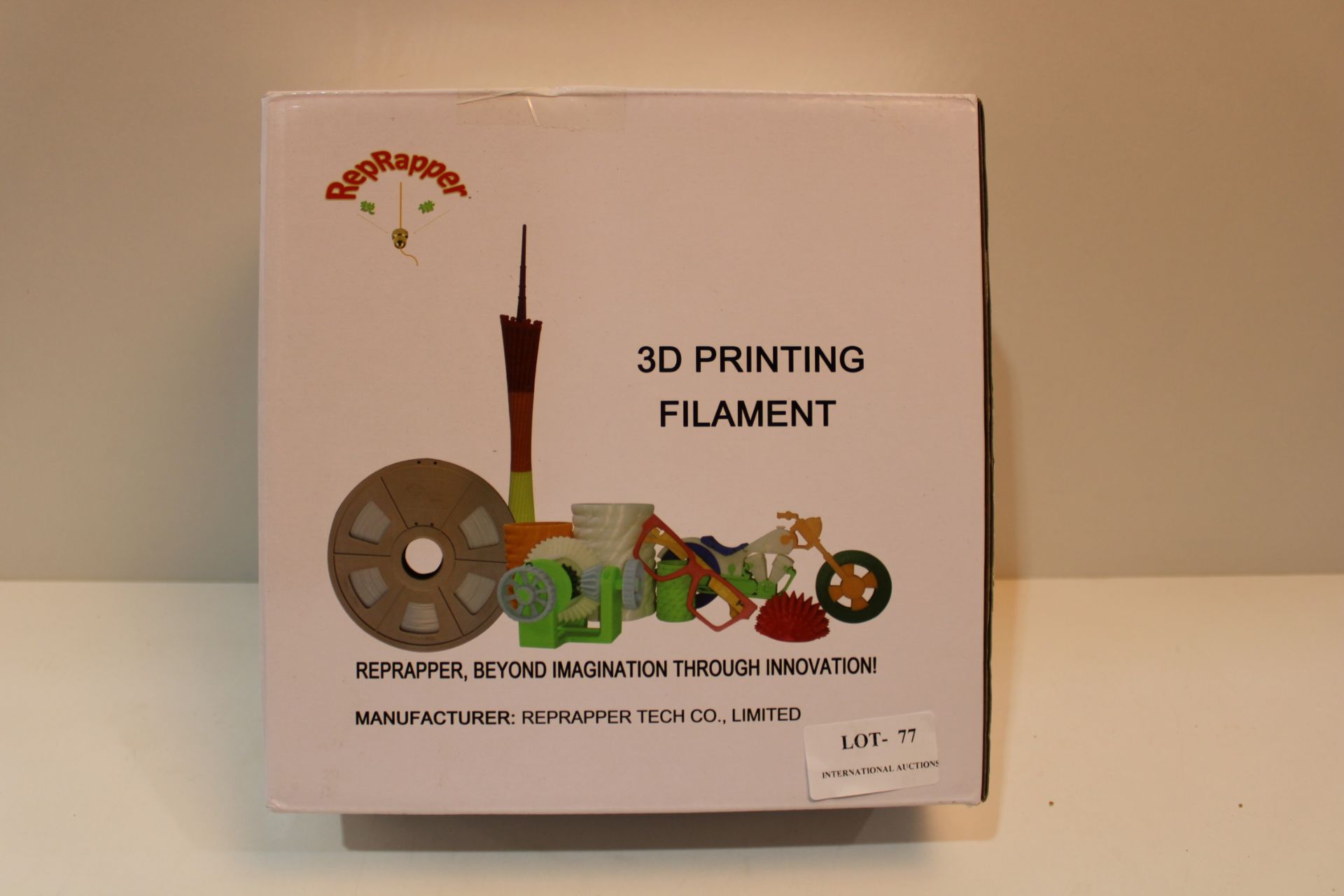 REPRAPPER 3D PRINTING FILAMENT RRP £15.99Condition ReportAppraisal Available on Request- All Items