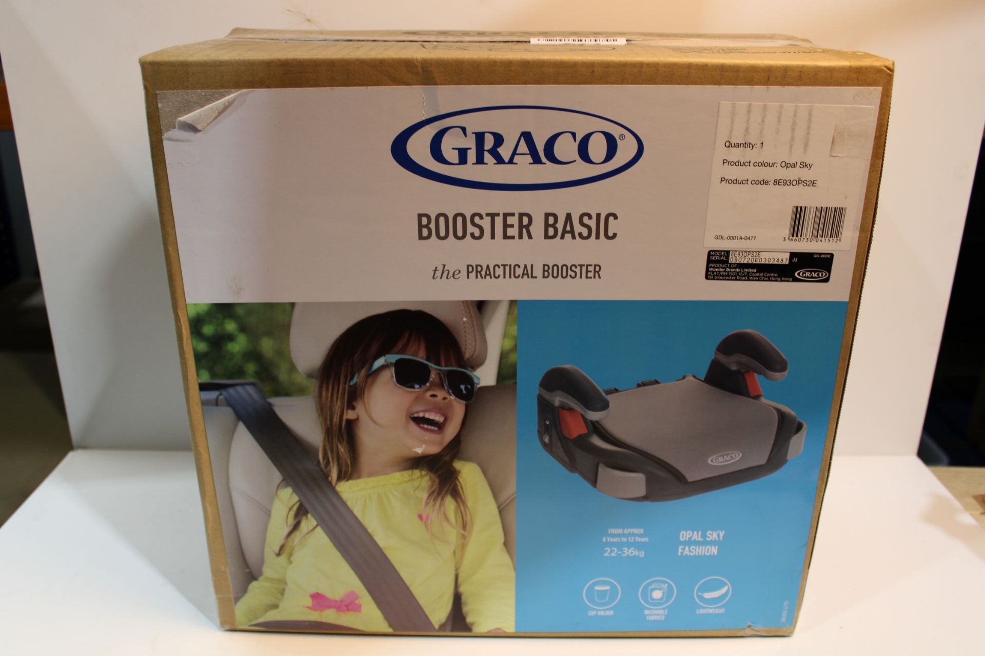 GRACO BOOSTER BASIC RRP £35Condition ReportAppraisal Available on Request- All Items are Unchecked/