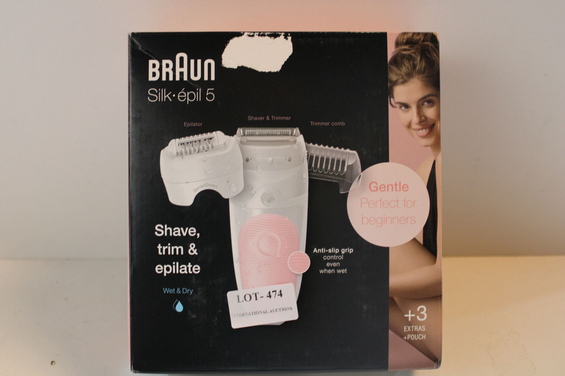 BOXED BRAUN SILK EPIL 6 SHAVE, TRIM & EPILATE Condition ReportAppraisal Available on Request- All