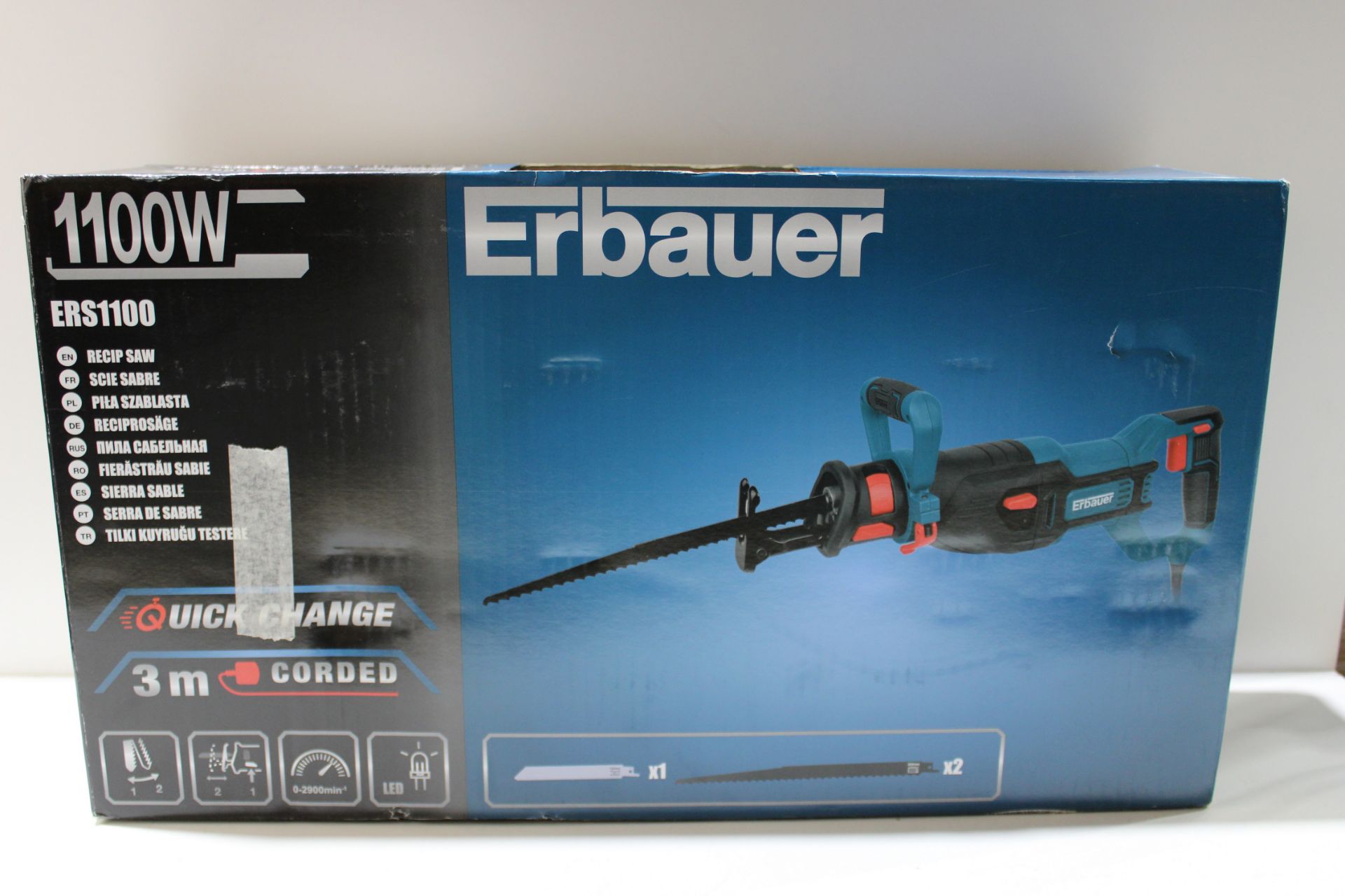 ERBAUER MULTIPLE PENDULUM RECIP SAW 1100 RRP £69.99Condition ReportAppraisal Available on Request- - Image 2 of 2