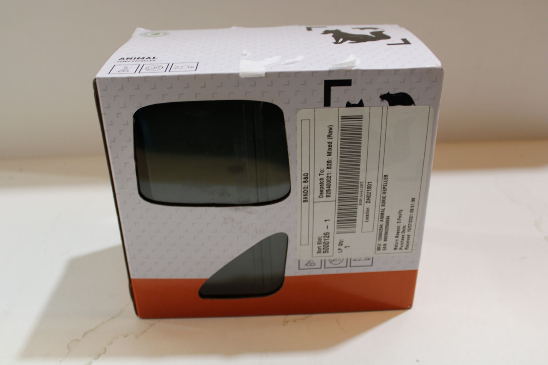 BOXED B&Q ANIMAL SONIC REPELLER Condition ReportAppraisal Available on Request- All Items are