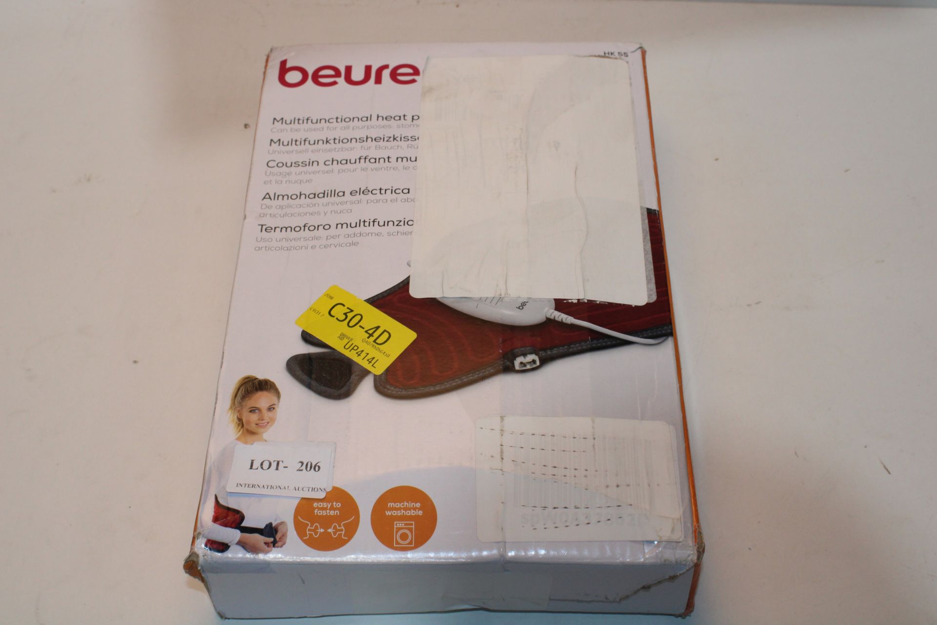 BOXED BEURER MULTIFUNCTIONAL HEAT PAD RRP £30.00Condition ReportAppraisal Available on Request-