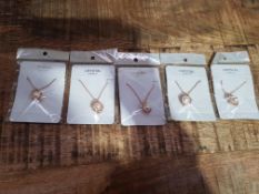 X 5 PIECES COSTUME JEWELLERY Condition ReportBRAND NEW