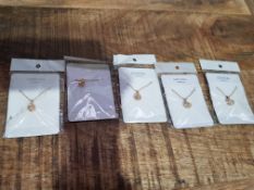 X 5 PIECES COSTUME JEWELLERY Condition ReportBRAND NEW