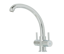 COOKE&LEWIS ESTATOAH TWIN MIXER TAP RRP £50Condition ReportAppraisal Available on Request- All Items