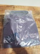 BRAND NEW PREMIER MEN PURPLE SHIRT SIZE MEDIUM (AU998)Condition ReportBRAND NEW