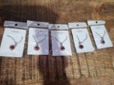 X 5 PIECES COSTUME JEWELLERY Condition ReportBRAND NEW