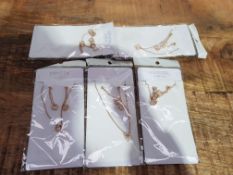 X 5 PIECES COSTUME JEWELLERY Condition ReportBRAND NEW