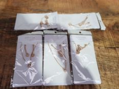 X 5 PIECES COSTUME JEWELLERY Condition ReportBRAND NEW