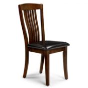 2X BOXED CANTERBURY CHAIR MAHOGANY FINISH CAN002 RRP £90.00 (AS SEEN IN WAYFAIR)Condition