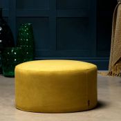 BOXED ICON SHOREDITCH MUSTARD PUFF RRP £59.99 (AS SEEN IN WAYFAIR)Condition ReportAppraisal
