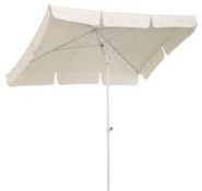 BOXED IBIZA 1.8M X 1.2M RECTANGULAR TRADITIONAL PARASOL RRP £87.99 (AS SEEN IN WAYFAIR)Condition