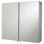 FONTENO STAINLESS STEEL DOUBLE CABINET Â£64.12Condition ReportAppraisal Available on Request- All