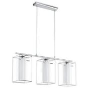 BOXED EGLO SOUTHMONT 3-LIGHT KITCHEN ISLAND PENDANT RRP £169.00 (AS SEEN IN WAYFAIR)Condition