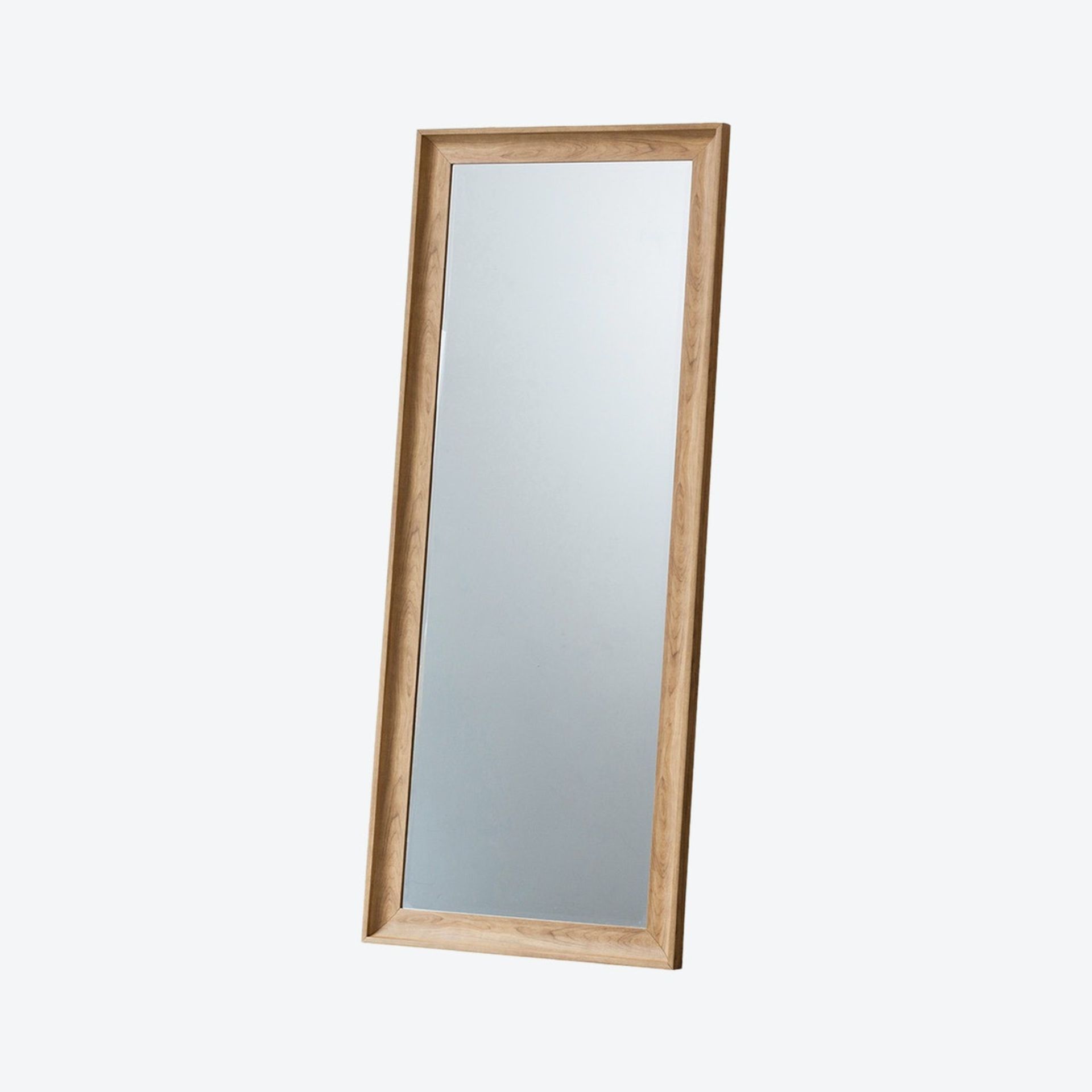 BOXED WOOD FRAMED LEANER MIRROR BATCH: PO21722/2010 RRP £149.00 (AS SEEN IN WAYFAIR)Condition