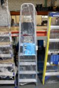 Mac 6 tread standard metal step ladder Â£36.94Condition ReportAppraisal Available on Request- All