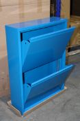 BOXED BLUE METAL 2 DRAWER STORAGE (IMAGE DEPICTS STOCK)Condition ReportAppraisal Available on