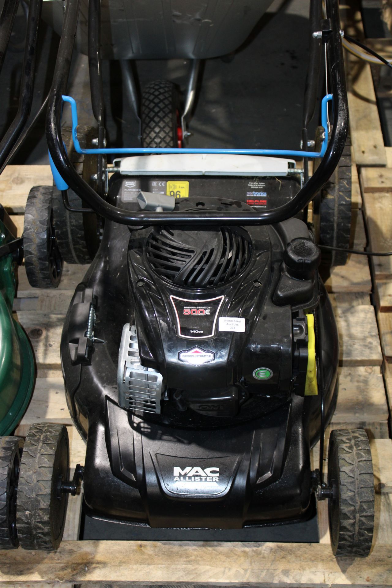 MAC B&S 500E 46M HAND-PUSH ROTARY MOWER Â£227.08Condition ReportAppraisal Available on Request-