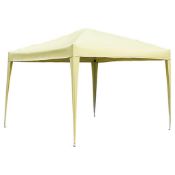 BOXED EASY-UP GAZEBO BEIGE RRP £75.00 (AS SEEN IN WAYFAIR)Condition ReportAppraisal Available on