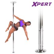 BOXED XPOLE CHROME POLE SET WITH NEW UPPER DOME ITEM NO: NXN40 CR RRP £259.99 (AS SEEN IN WAYFAIR)