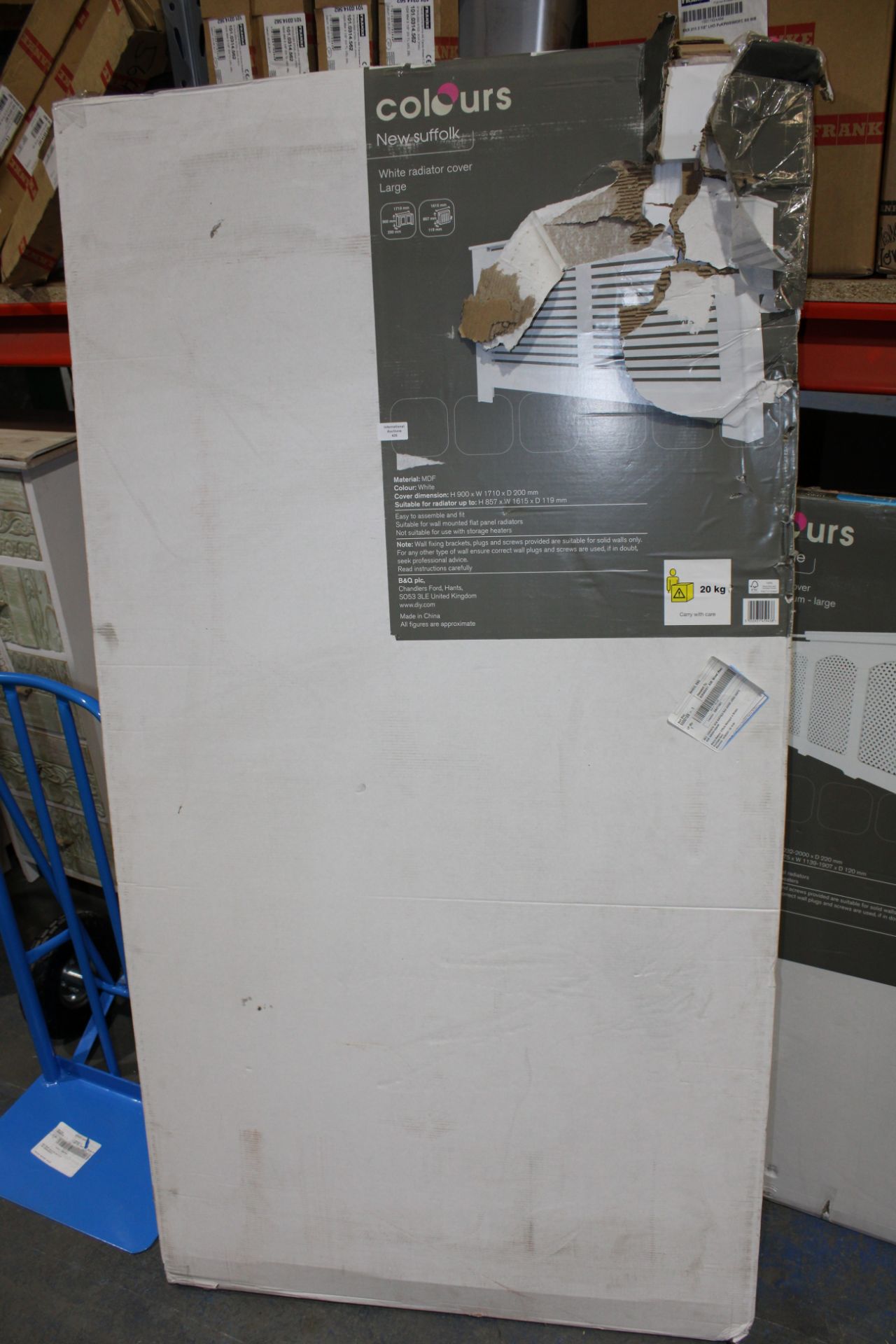 NEW SUFFOLK RAD COVER LARGE WHITE Â£142.16Condition ReportAppraisal Available on Request- All - Image 2 of 2
