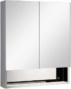 BOXED KLEANKIN 834-268 MIRRORED BATHROOM CABINET RRP £199.00 (AS SEEN IN WAYFAIR)Condition