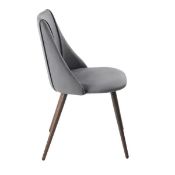 BOXED SMEG TERRY FABRIC GREY UK DINING CHAIR RRP £159.00 (AS SEEN IN WAYFAIR)Condition