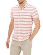 BRAND NEW CAUSAL CREAM/PINK SHIRT SIZE SMALLCondition ReportBRAND NEW