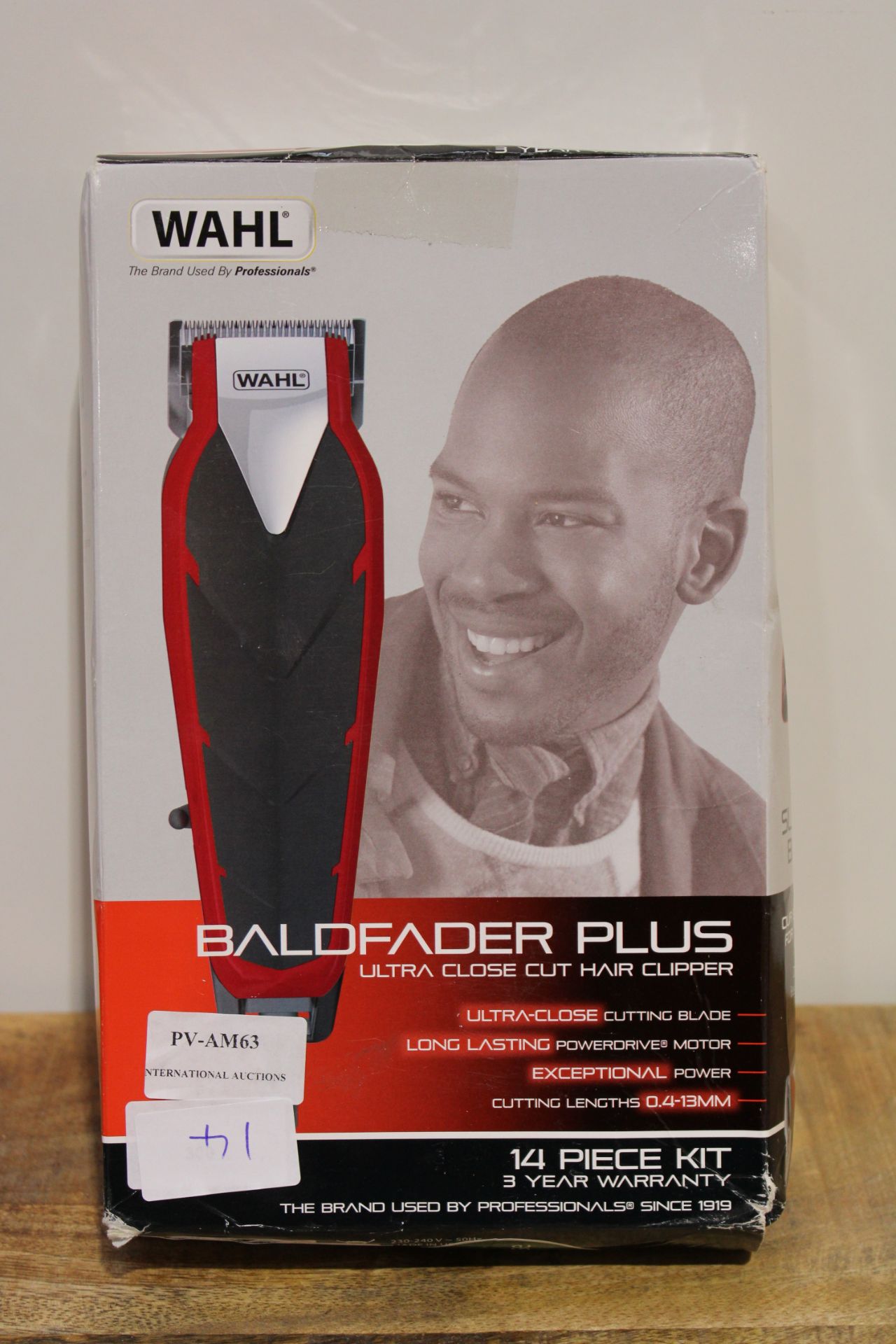 WAHL BALDFADER PLUS HAIR CLIPPER RRP £34.99Condition ReportAppraisal Available on Request- All Items - Image 2 of 3