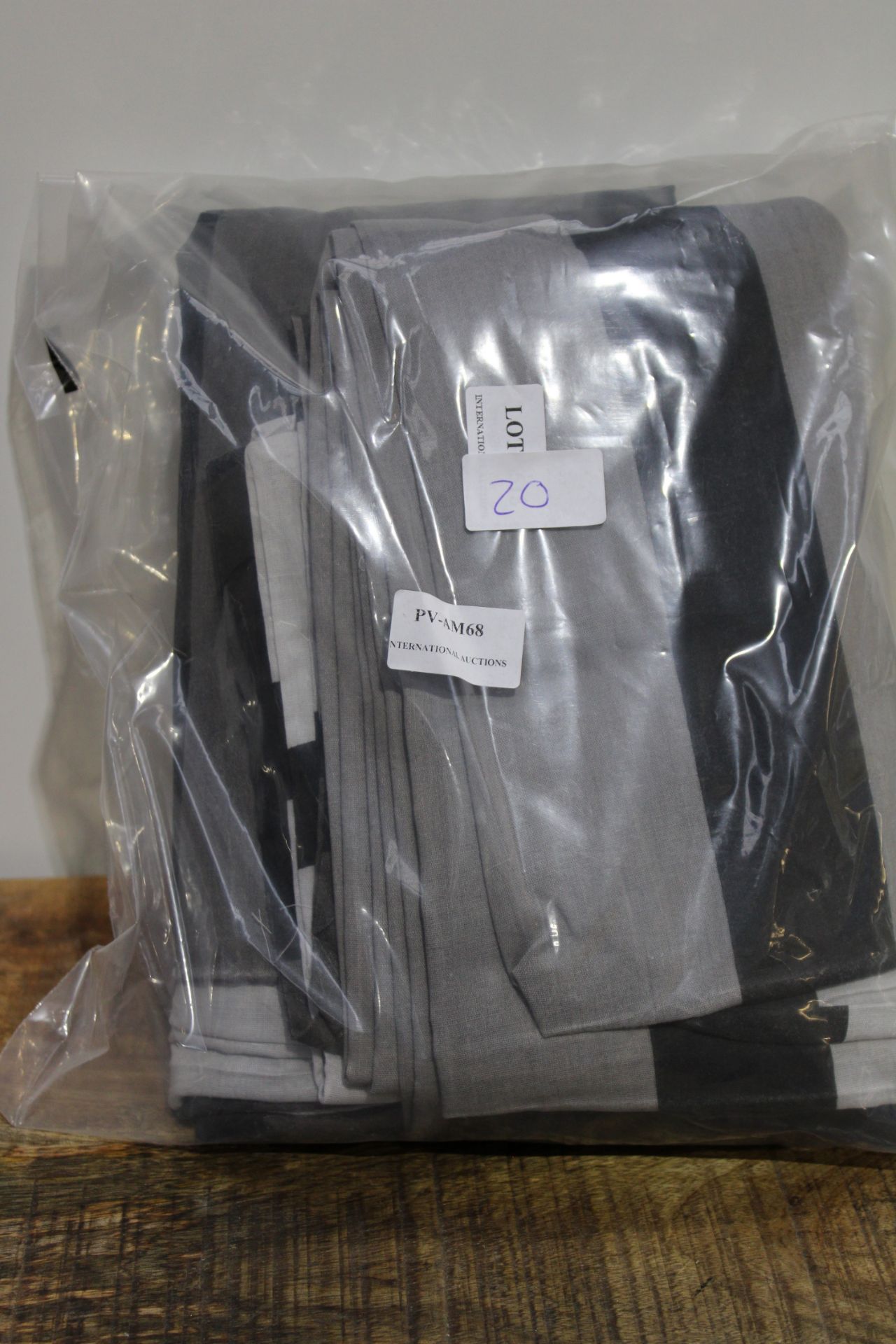 DUVET COVER IN GREY Condition ReportAppraisal Available on Request- All Items are Unchecked/Untested