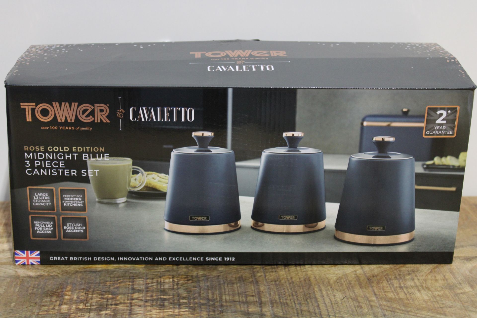 TOWER CAVALETTO CANNISTER SET RRP £24.99Condition ReportAppraisal Available on Request- All Items - Image 2 of 2