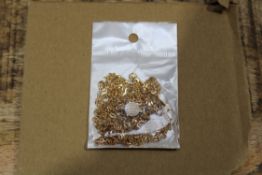 DECORATIVE GOLD TONE NECKLACECondition ReportBRAND NEW