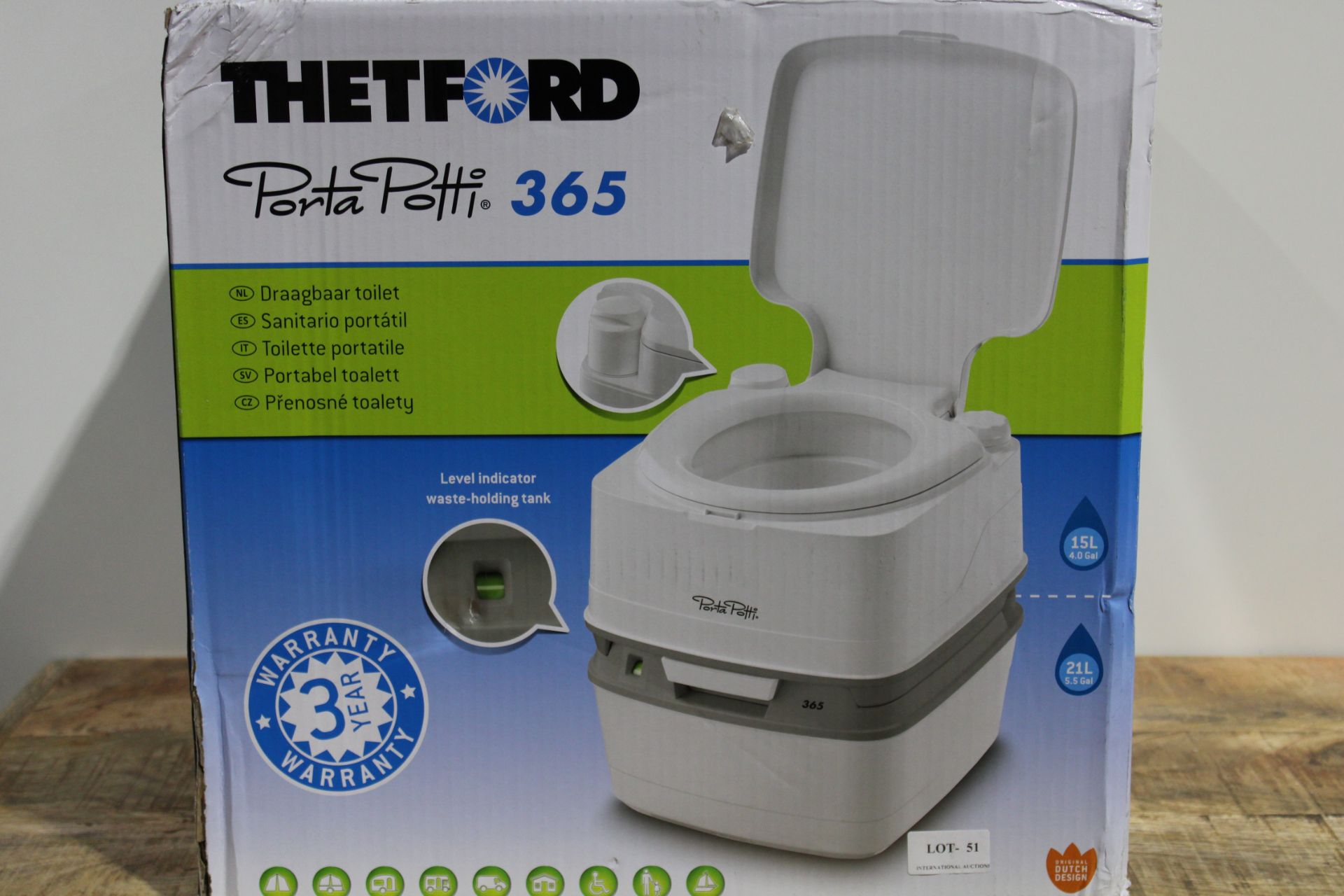 THETFORD PORTA POTTI 365 RRP £68Condition ReportAppraisal Available on Request- All Items are - Image 2 of 2