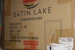 SATINLAKE DECORATIVE MIRROR SLM17003Condition ReportAppraisal Available on Request- All Items are