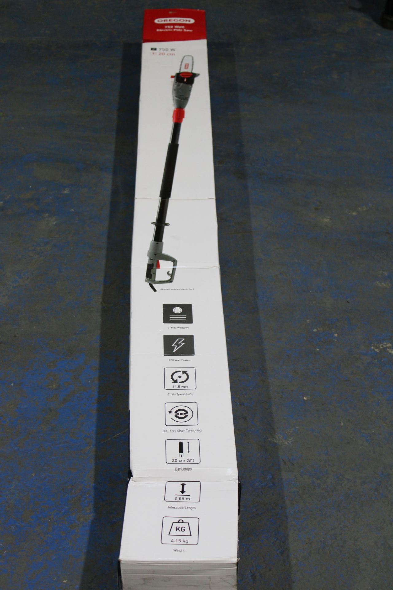 OREGON 750W ELECTRIC POLE SAW RRP £89.99Condition ReportAppraisal Available on Request- All Items - Image 2 of 2