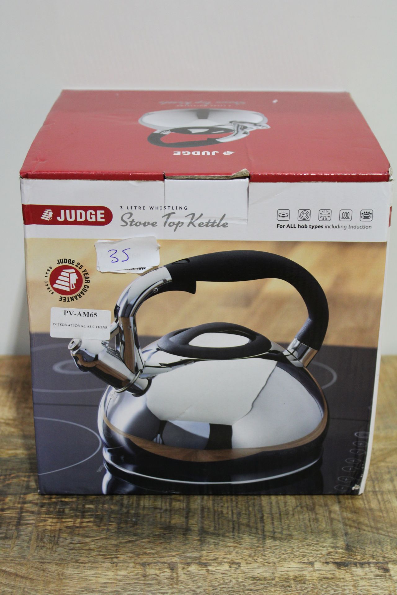 JUDGE STOVE TOP KETTLE RRP £24.99Condition ReportAppraisal Available on Request- All Items are - Image 2 of 2