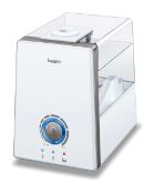 BOXED BEURER LIVING HUMIDIFIER WITH ULTRASONIC NEBULISATION WITH WATER HEATING LB88 RRP £109.