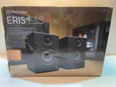 PreSonus Eris E3.5 Multimedia Speakers Studio Monitors (Pair) Â£85.00Condition ReportAppraisal