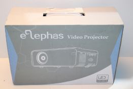 WiFi Projector, ELEPHAS 2021 WiFi Mini Projector with Synchronize Smartphone Screen, 1080P HD