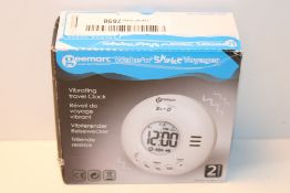 Geemarc WAKE 'N' SHAKE VOYAGER- Travel Alarm Clock with Vibration,White Â£24.99Condition