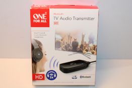 One For All SV1770 - TV Audio Transmitter - Sends Audio to a Bluetooth Headphones and other