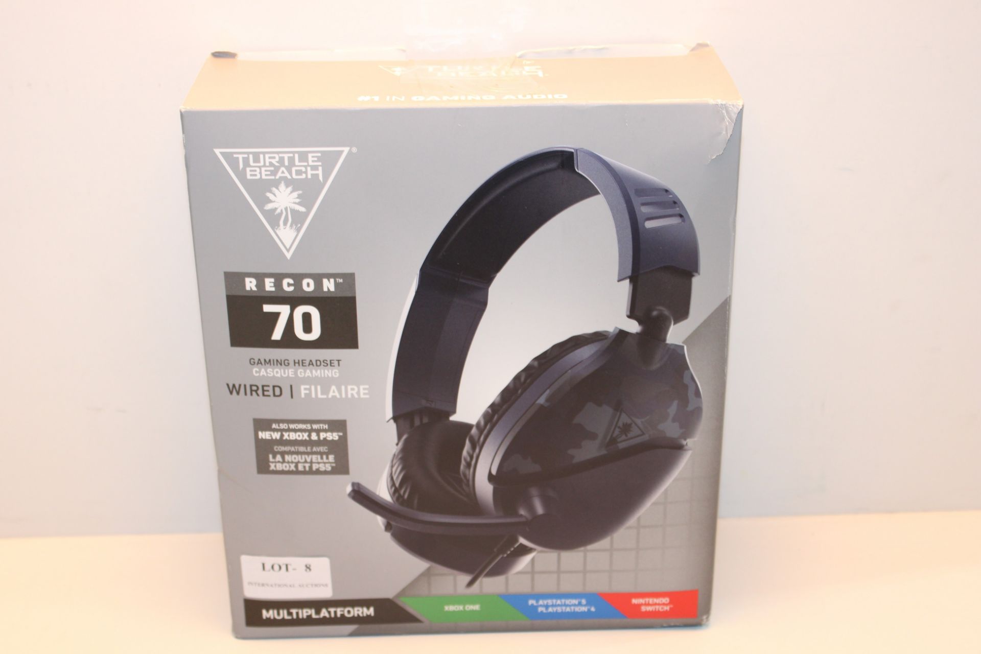 Turtle Beach Recon 70 Blue Camo Gaming Headset - PS4, PS5, Nintendo Switch, Xbox One & PC Â£25.